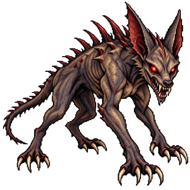 Unidentified cryptid silhouette, entity 001