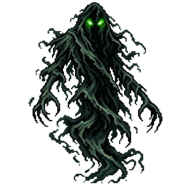 Unidentified cryptid silhouette, entity 010